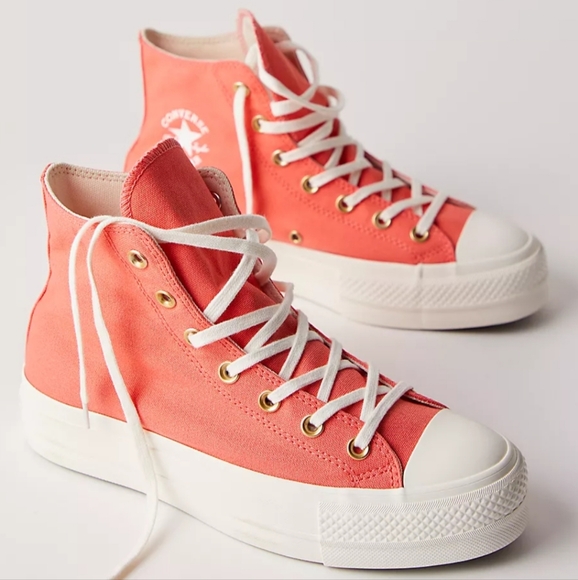 NWT Chuck Taylor All Star Lift Hi Top Platform Sneakers - Picture 1 of 8
